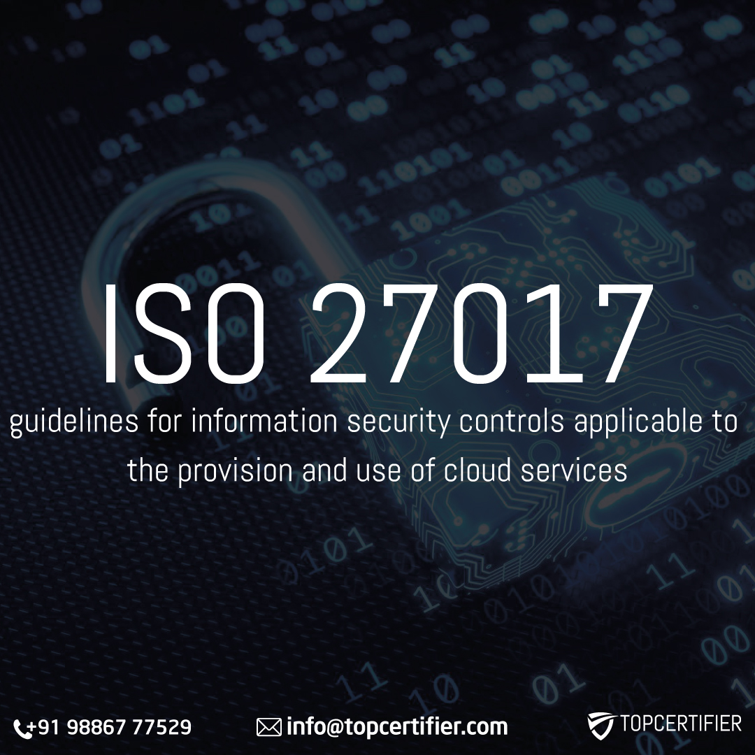 iso 27017 certification in USA