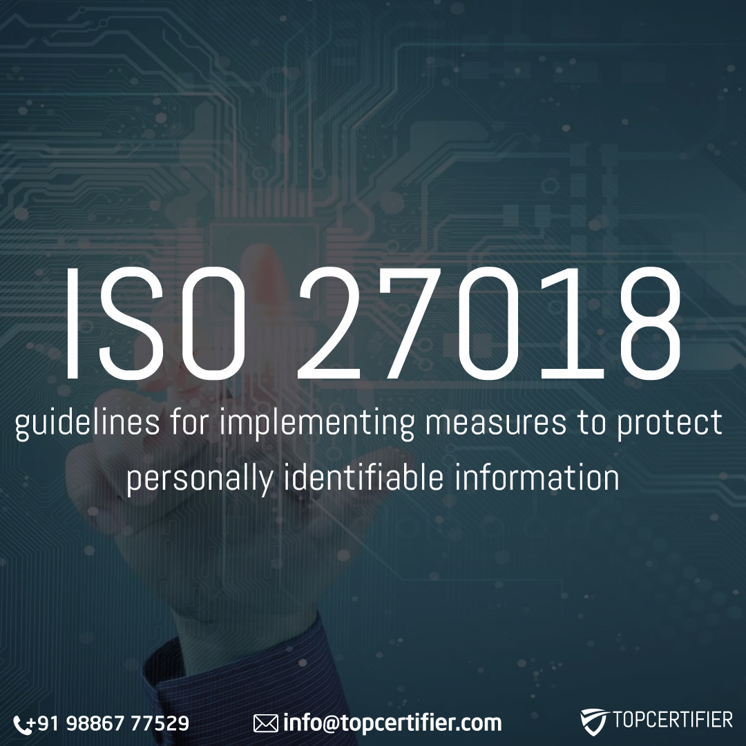 iso 27018 certification in USA